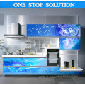 Liner Style China Fabricante 3D Gabinete de cocina efectiva (SM0056)